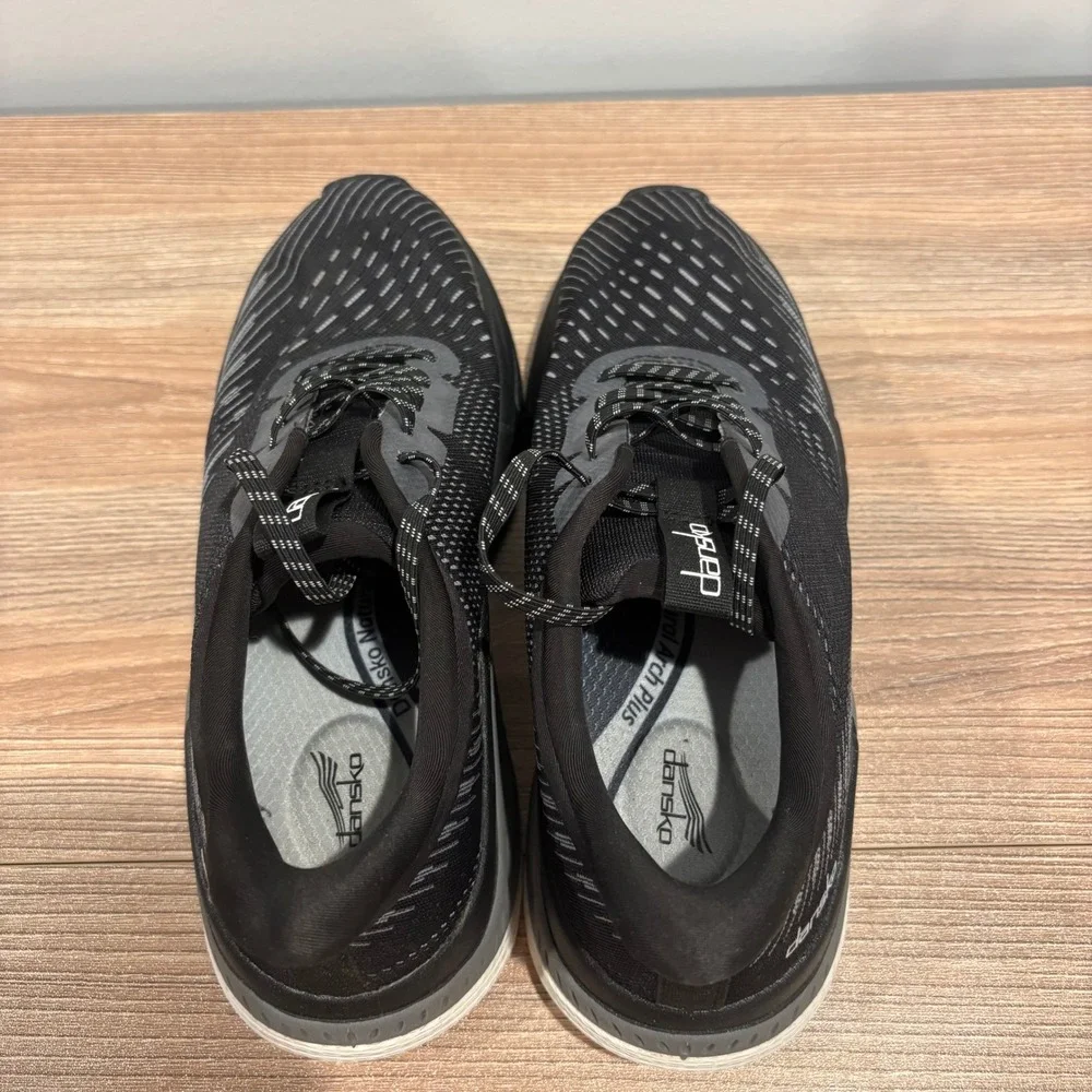 Dansko Peony Pace Walking Shoes Black 37 Comfort Athletic Sneakers 4207106194
